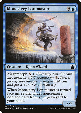Monastery Loremaster [Dragons of Tarkir] | Good Games North