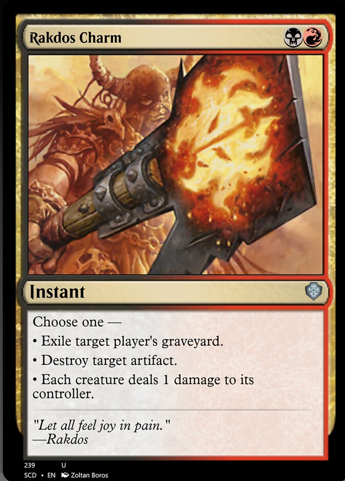 Rakdos Charm [Starter Commander Decks] | Good Games North