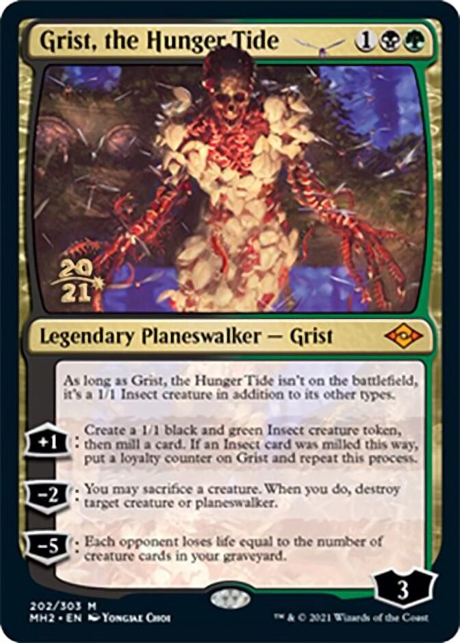 Grist, the Hunger Tide [Modern Horizons 2 Prerelease Promos] | Good Games North