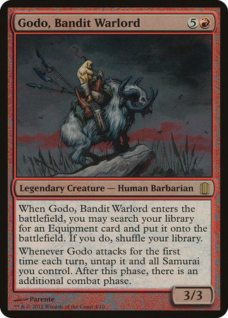Godo, Bandit Warlord (Commander's Arsenal) [Commander's Arsenal Oversized] | Good Games North