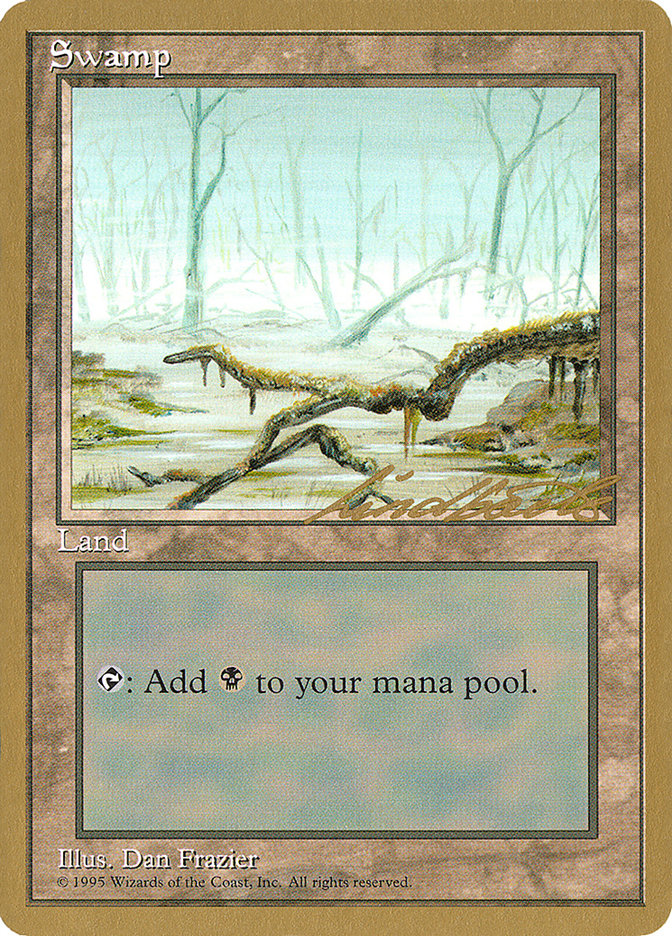 Swamp (ll372) (Leon Lindback) [Pro Tour Collector Set] | Good Games North