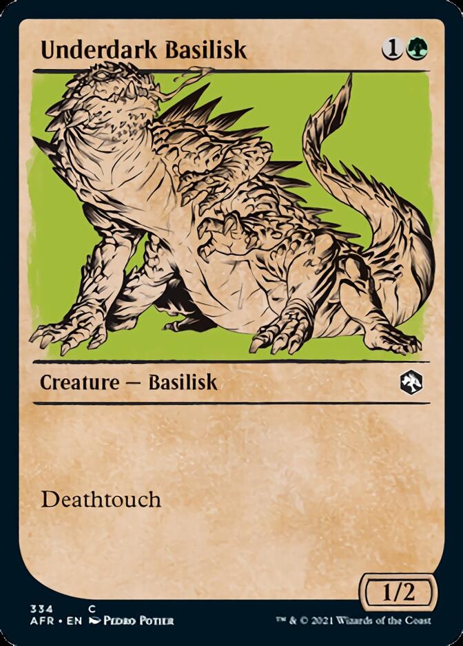 Underdark Basilisk (Showcase) [Dungeons & Dragons: Adventures in the Forgotten Realms] | Good Games North