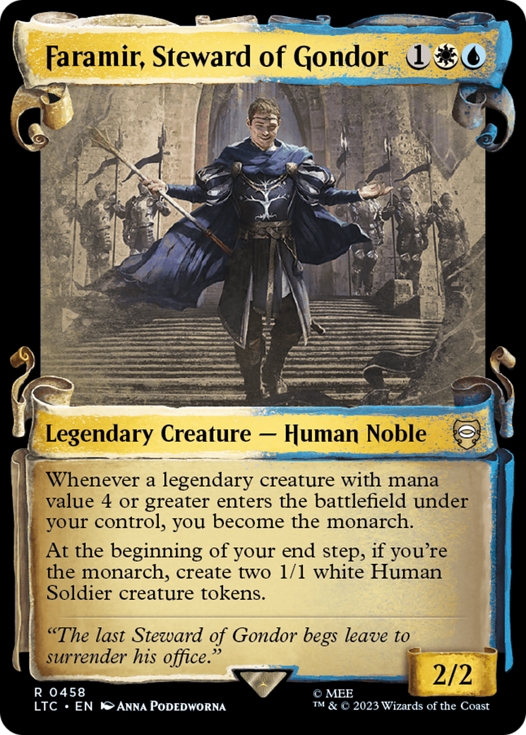 Faramir, Steward of Gondor [The Lord of the Rings: Tales of Middle-Earth Commander Showcase Scrolls] | Good Games North