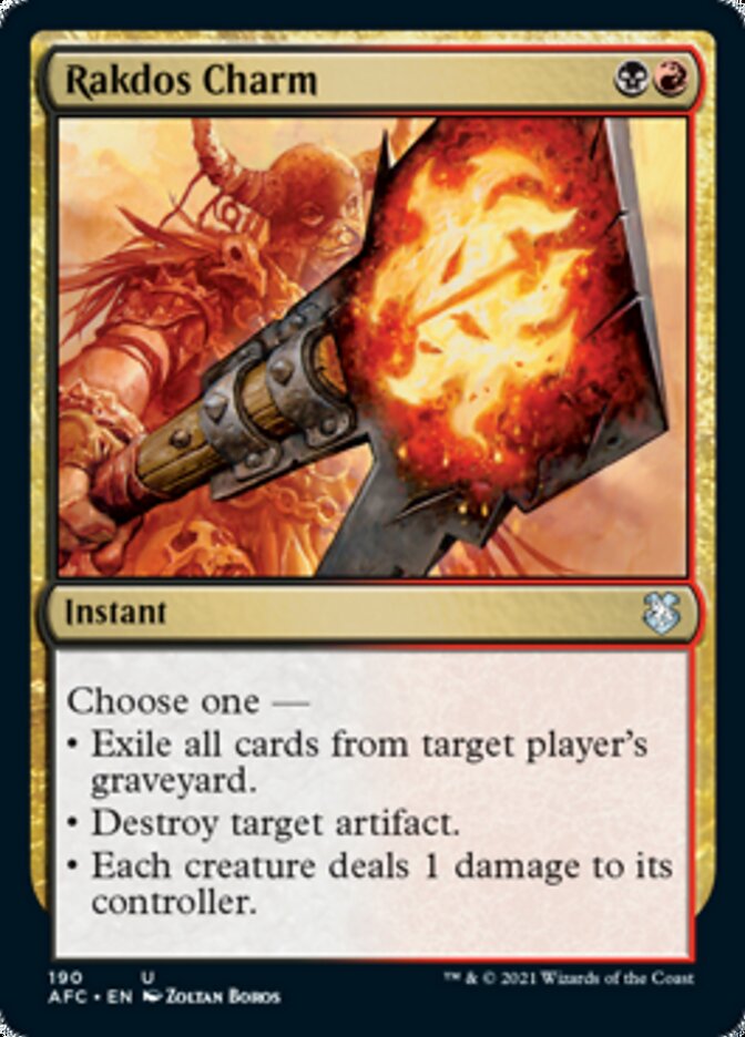 Rakdos Charm [Dungeons & Dragons: Adventures in the Forgotten Realms Commander] | Good Games North