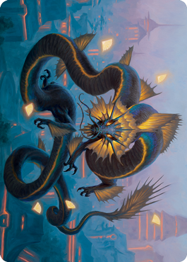 Ao, the Dawn Sky 1 Art Card [Kamigawa: Neon Dynasty Art Series] | Good Games North