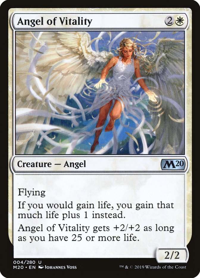 Angel of Vitality [Core Set 2020] | Good Games North