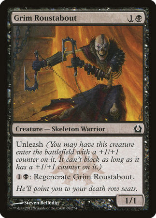 Grim Roustabout [Return to Ravnica] | Good Games North