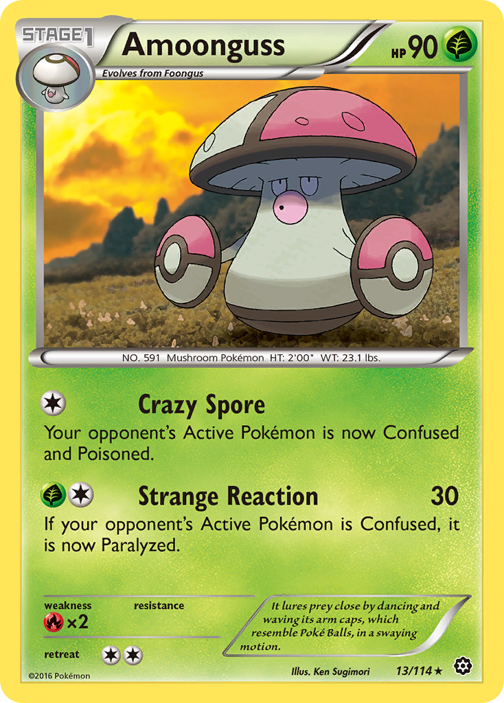 Amoonguss (13/114) [XY: Steam Siege] | Good Games North