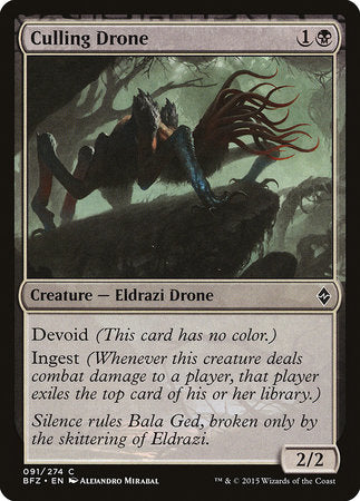 Culling Drone [Battle for Zendikar] | Good Games North