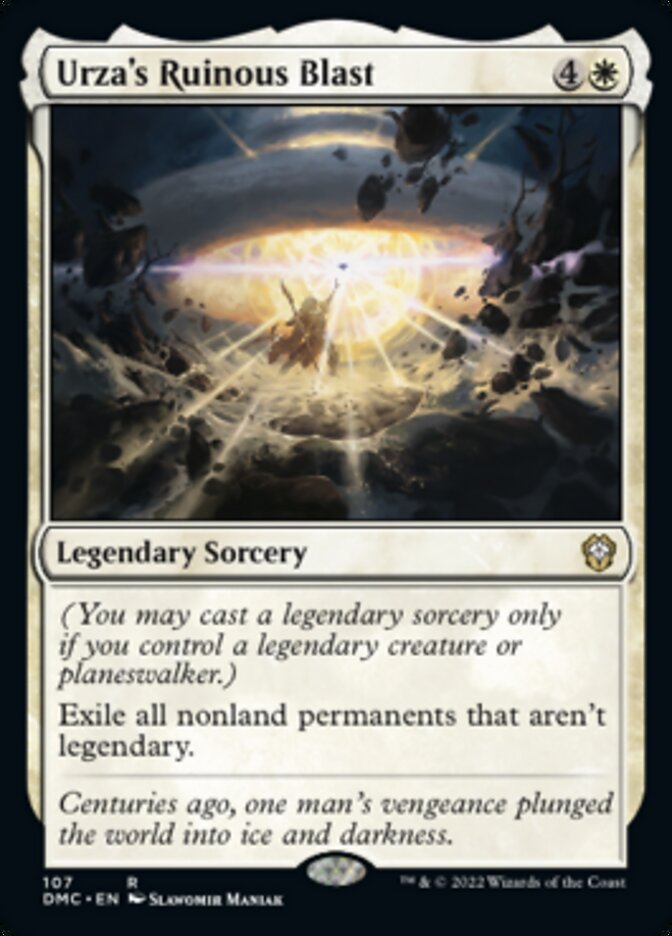 Urza's Ruinous Blast [Dominaria United Commander] | Good Games North