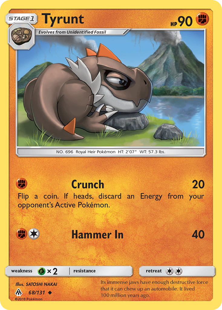 Tyrunt (68/131) [Sun & Moon: Forbidden Light] | Good Games North