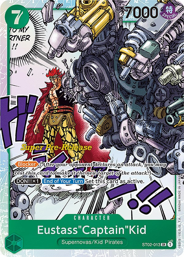 Eustass"Captain"Kid (013) [Super Pre-Release Starter Deck: Worst Generation] | Good Games North