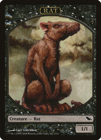 Rat Token [Shadowmoor Tokens] | Good Games North