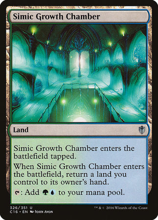 Simic Growth Chamber [Commander 2016] | Good Games North
