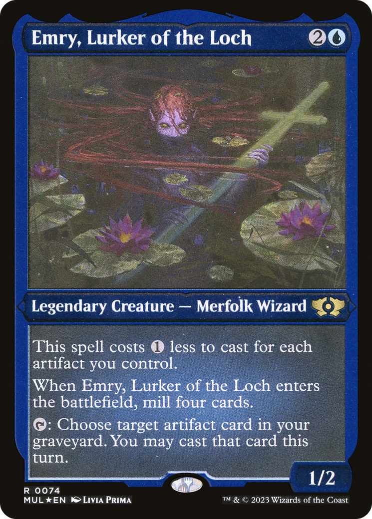 Emry, Lurker of the Loch (Foil Etched) [Multiverse Legends] | Good Games North