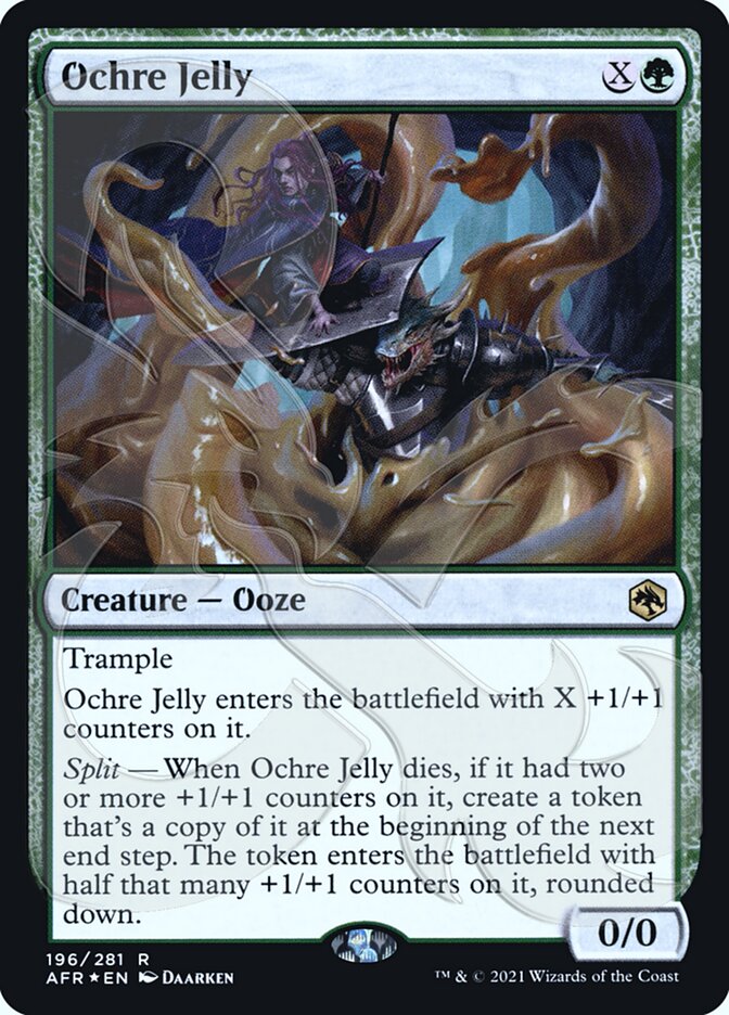 Ochre Jelly (Ampersand Promo) [Dungeons & Dragons: Adventures in the Forgotten Realms Promos] | Good Games North