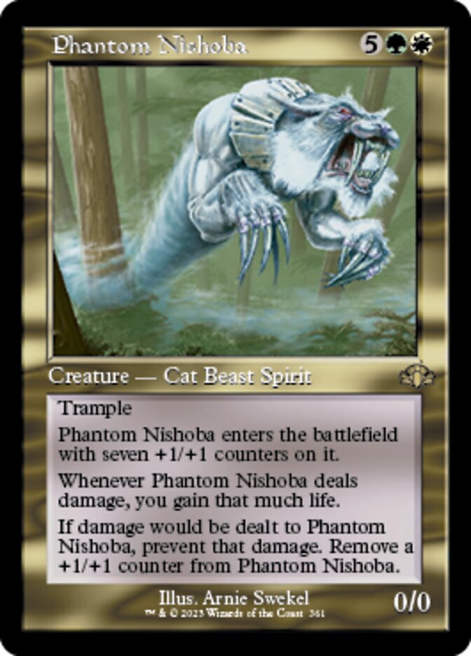 Phantom Nishoba (Retro) [Dominaria Remastered] | Good Games North