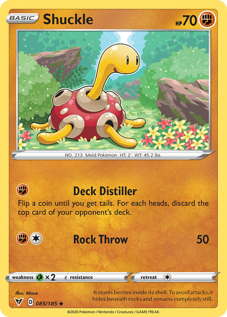 Shuckle (085/185) [Sword & Shield: Vivid Voltage] | Good Games North