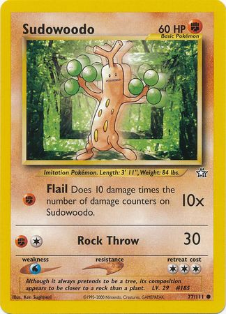 Sudowoodo (77/111) [Neo Genesis Unlimited] | Good Games North