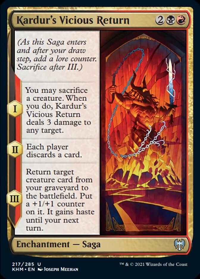 Kardur's Vicious Return [Kaldheim] | Good Games North