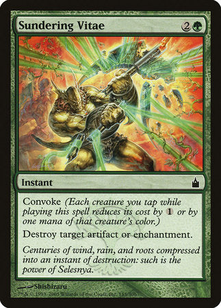 Sundering Vitae [Ravnica: City of Guilds] | Good Games North