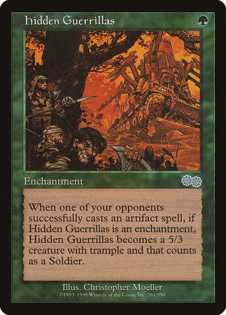Hidden Guerrillas [Urza's Saga] | Good Games North