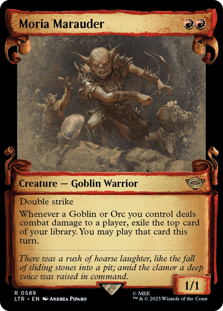 Moria Marauder [The Lord of the Rings: Tales of Middle-Earth Showcase Scrolls] | Good Games North