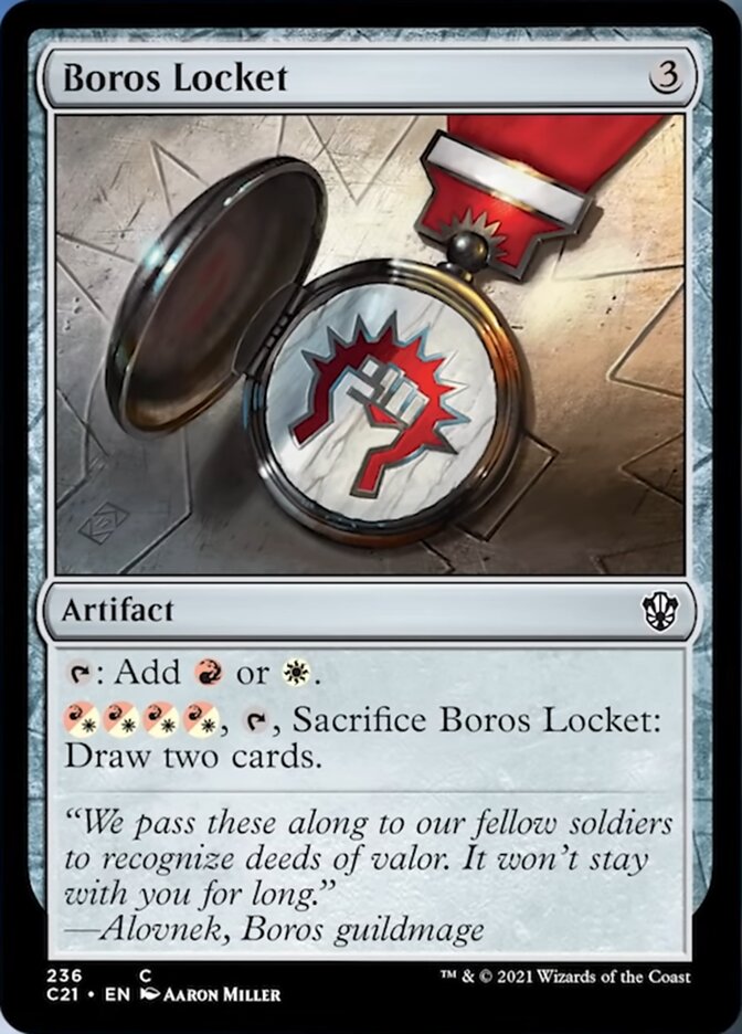 Boros Locket [Commander 2021] | Good Games North