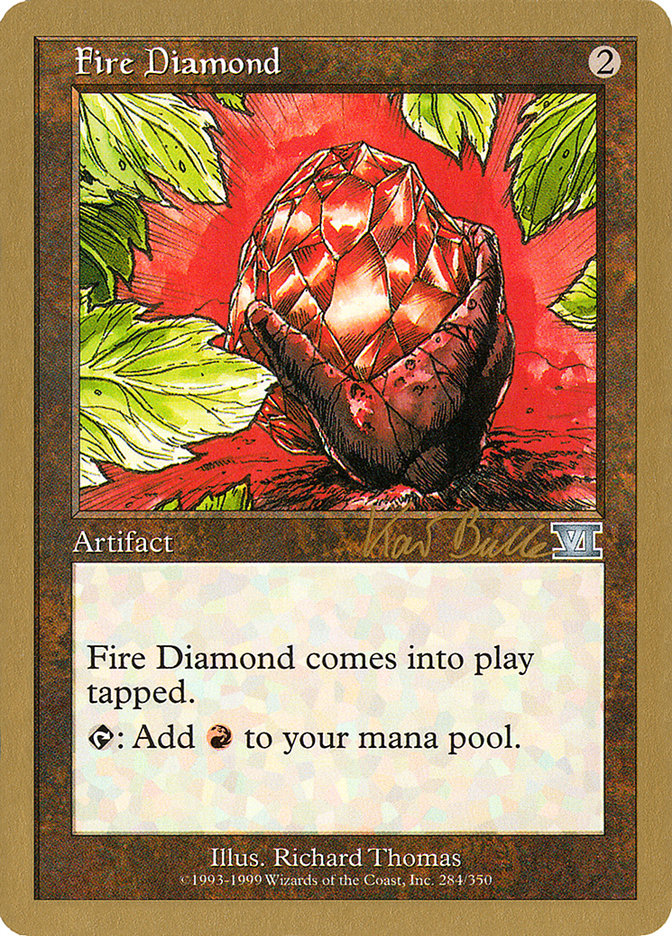 Fire Diamond (Kai Budde) [World Championship Decks 1999] | Good Games North