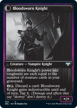 Bloodsworn Squire // Bloodsworn Knight [Innistrad: Double Feature] | Good Games North
