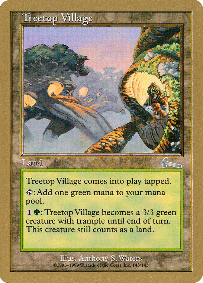Treetop Village (Matt Linde) [World Championship Decks 1999] | Good Games North