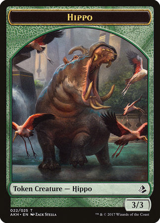 Hippo Token [Amonkhet Tokens] | Good Games North
