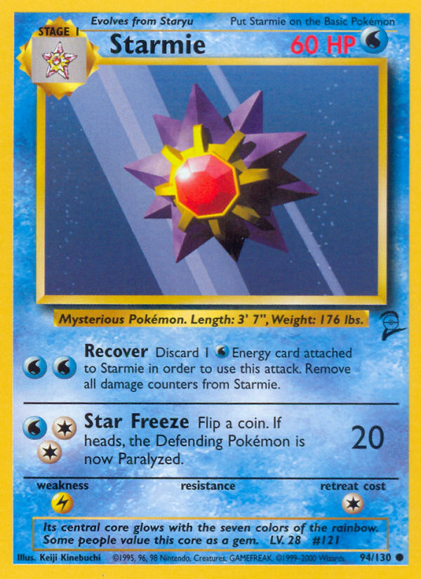 Starmie (94/130) [Base Set 2] | Good Games North