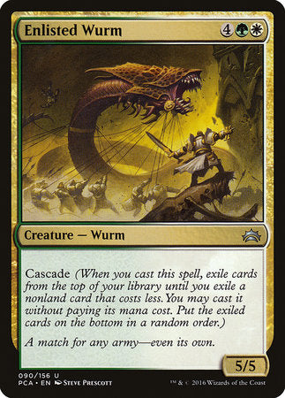 Enlisted Wurm [Planechase Anthology] | Good Games North