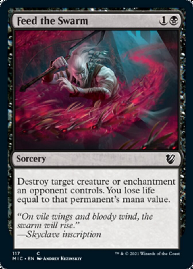 Feed the Swarm [Innistrad: Midnight Hunt Commander] | Good Games North