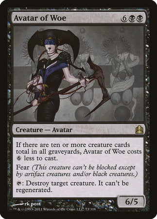 Avatar of Woe [Commander 2011] | Good Games North