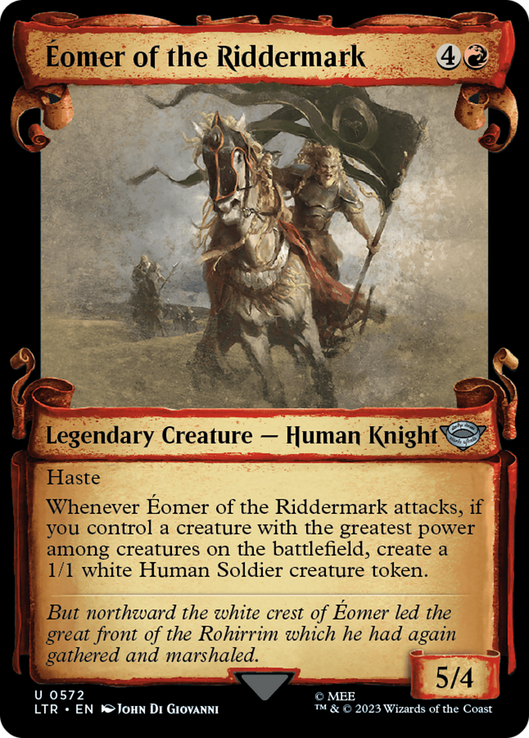 Eomer of the Riddermark [The Lord of the Rings: Tales of Middle-Earth Showcase Scrolls] | Good Games North