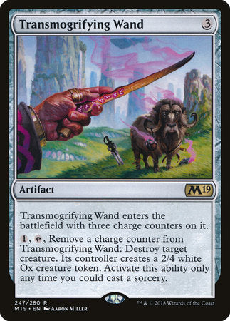 Transmogrifying Wand [Core Set 2019] | Good Games North