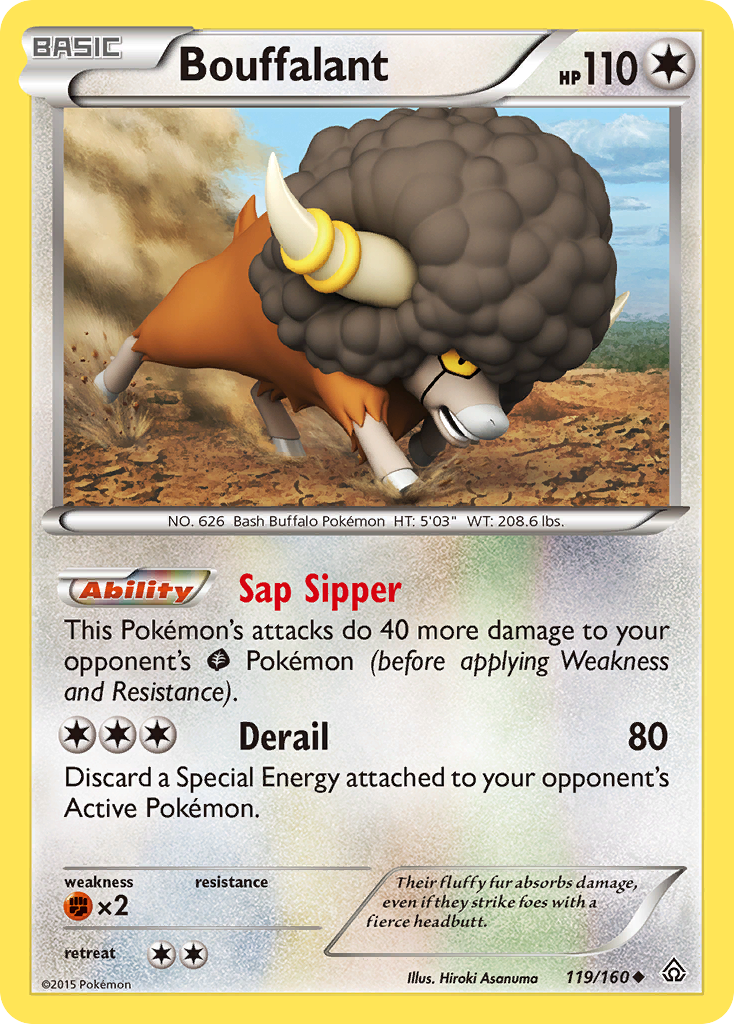 Bouffalant (119/160) [XY: Primal Clash] | Good Games North