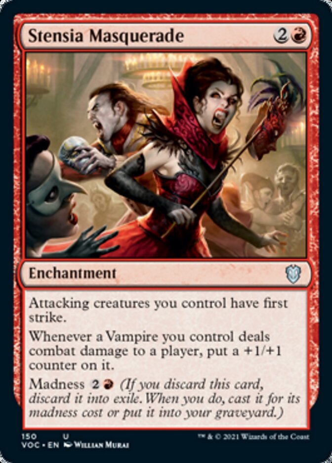 Stensia Masquerade [Innistrad: Crimson Vow Commander] | Good Games North