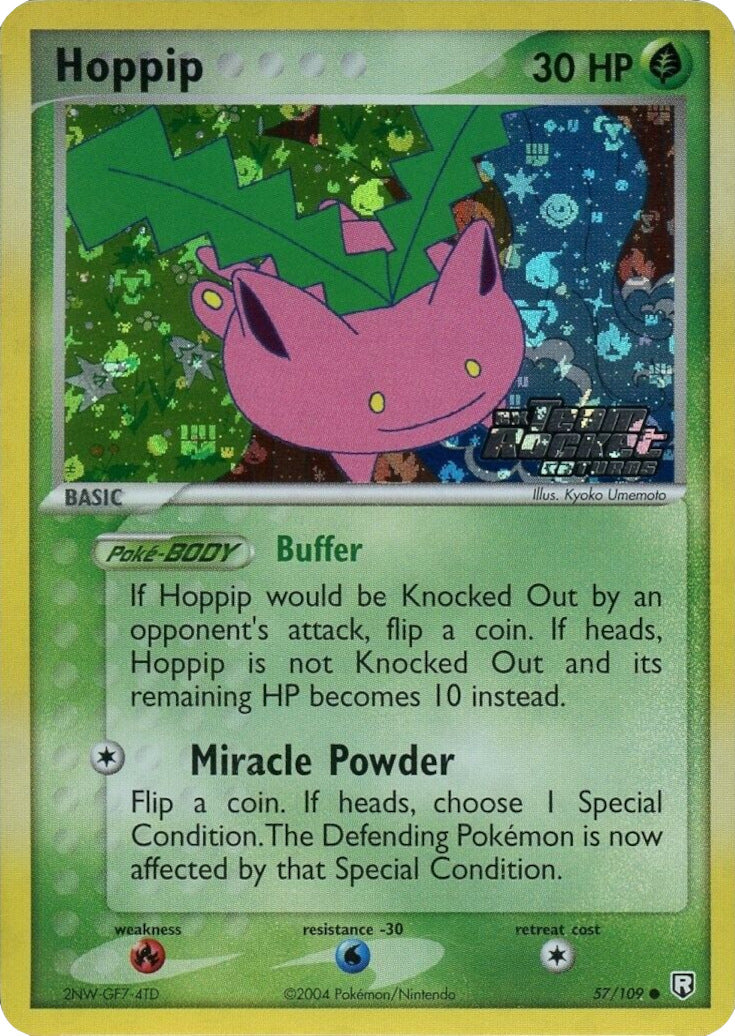 Hoppip (57/109) (Stamped) [EX: Team Rocket Returns] | Good Games North