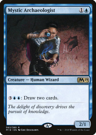 Mystic Archaeologist [Core Set 2019] | Good Games North