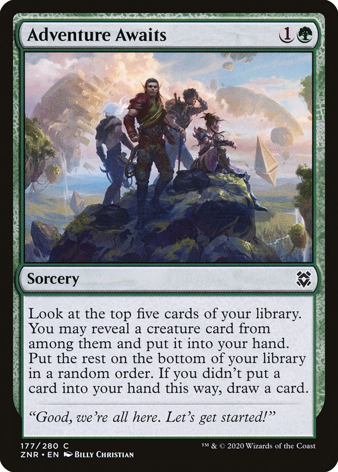 Adventure Awaits [Zendikar Rising] | Good Games North