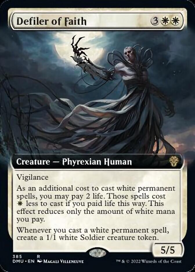 Defiler of Faith (Extended Art) [Dominaria United] | Good Games North