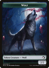 Wolf (013) // Treasure (015) Double-sided Token [Challenger Decks 2022 Tokens] | Good Games North