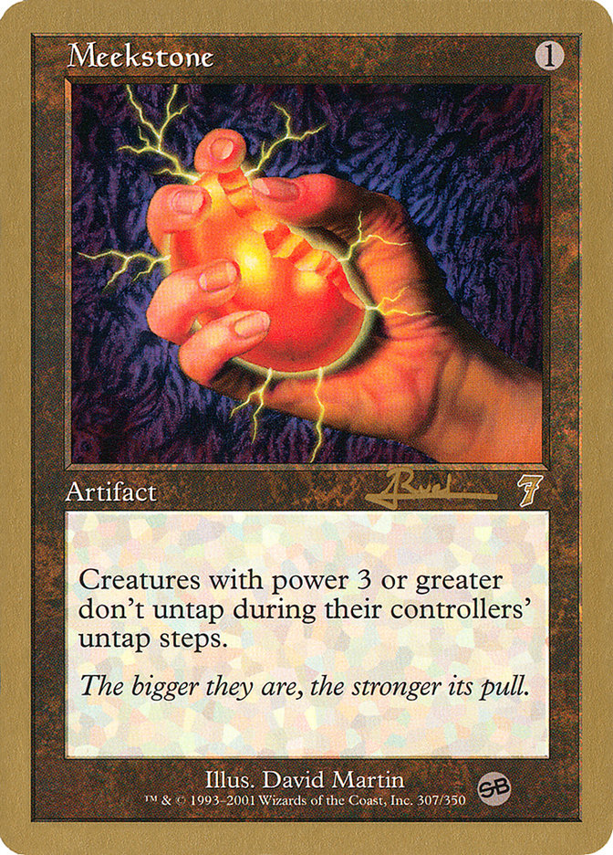 Meekstone (Antoine Ruel) (SB) [World Championship Decks 2001] | Good Games North