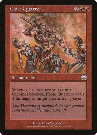Close Quarters [Mercadian Masques] | Good Games North