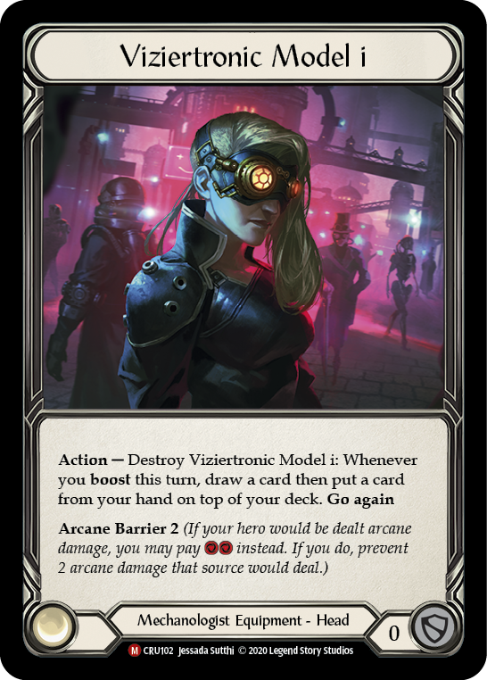 Viziertronic Model i [CRU102] 1st Edition Cold Foil | Good Games North