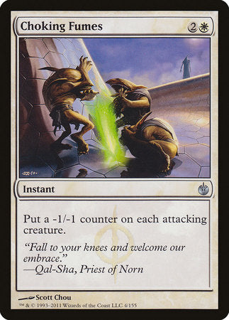 Choking Fumes [Mirrodin Besieged] | Good Games North