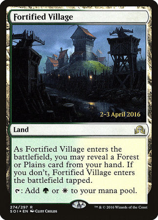 Fortified Village [Shadows over Innistrad Promos] | Good Games North